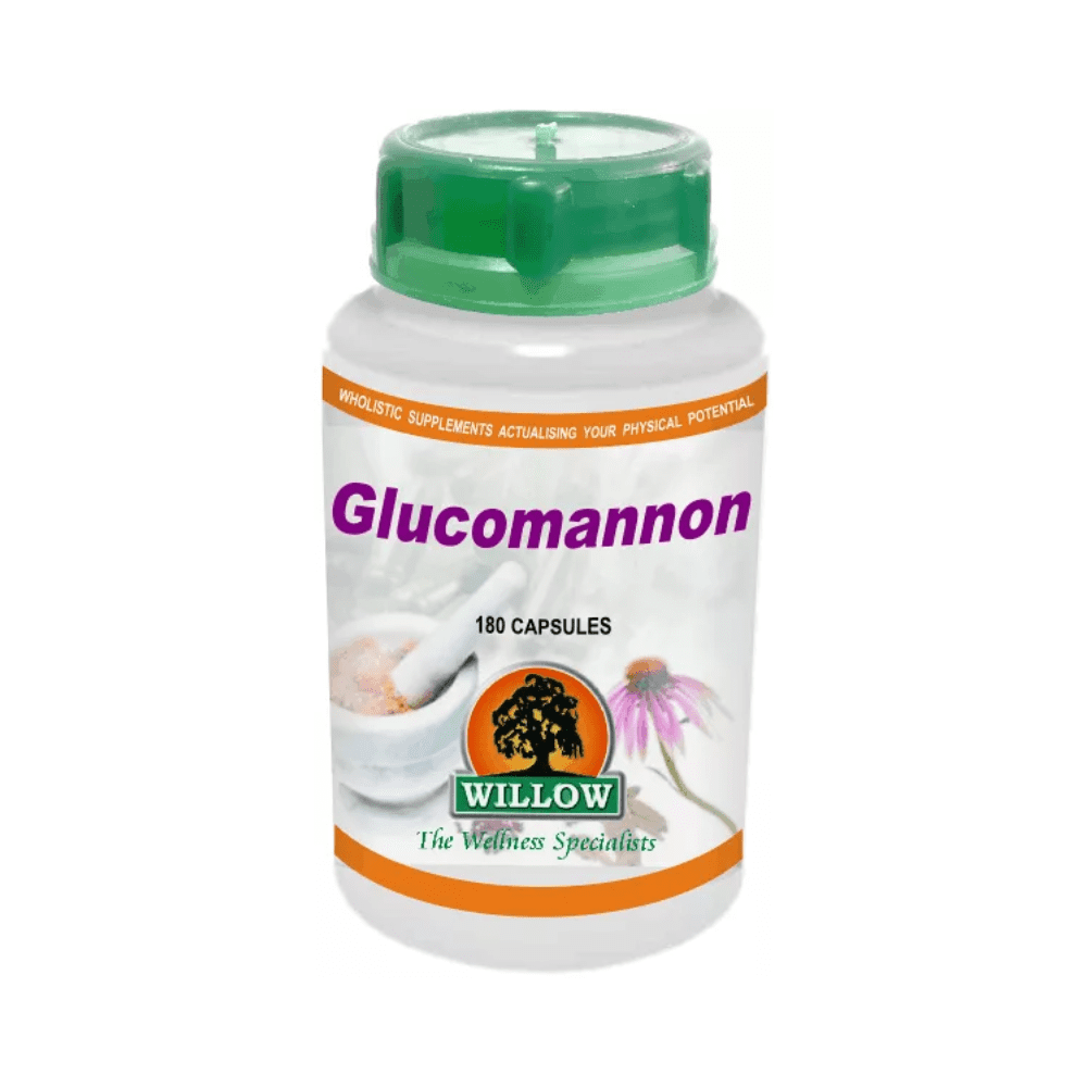 Willow Glucomannan 180 Capsules