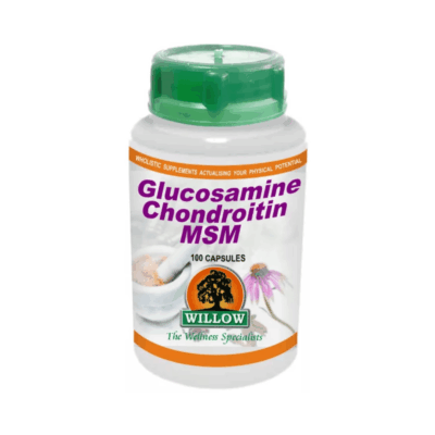 Willow Glucosamine Chondroitin MSM 100 Capsules