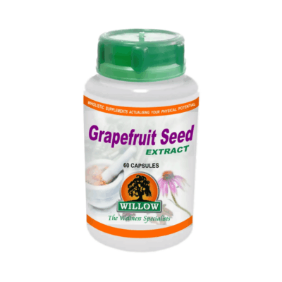 Willow Grapefruit Seed Extract 125mg 60 Capsules