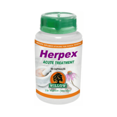 Willow Herpex Acute Treatment 50 Capsules