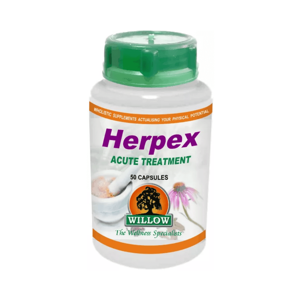 Willow Herpex Acute Treatment 50 Capsules