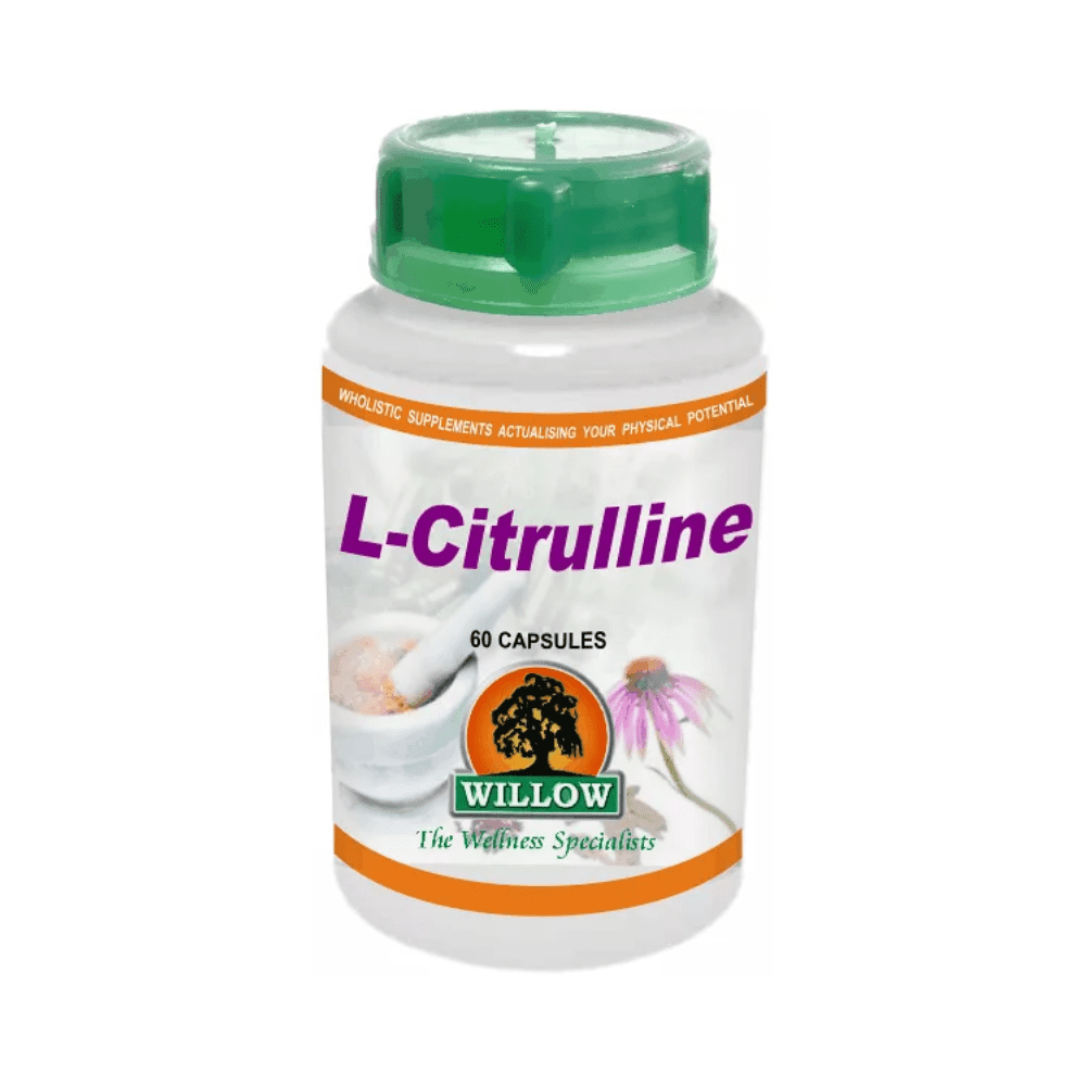 Willow L-Citrulline 500mg 60 Capsules