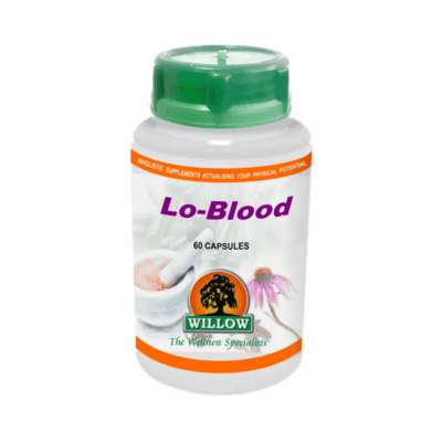 Willow Low Blood Pressure 60 Capsules