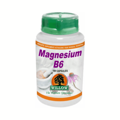 Willow Magnesium B6 100 Capsules