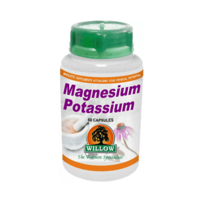 Willow Magnesium Potassium 60 Capsules