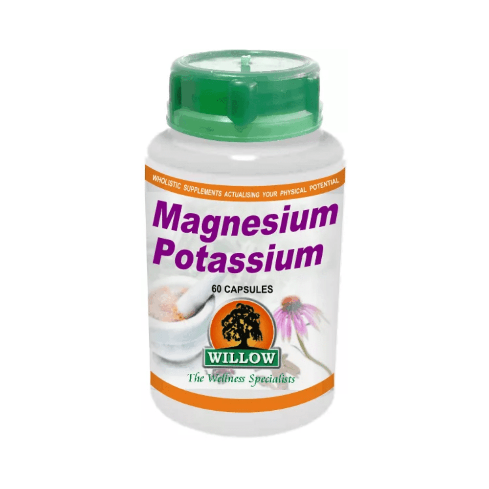 Willow Magnesium Potassium 60 Capsules