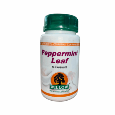 Willow Peppermint Leaf 50 Capsules
