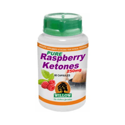 Willow Pure Raspberry Ketones 250mg 60 Capsules