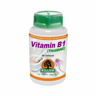 Willow Vitamin B1 Thiamine 100 Capsules