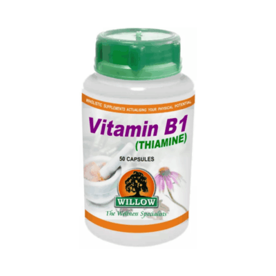 Willow Vitamin B1 Thiamine 50 Capsules