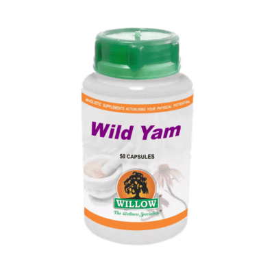 Willow Wild Yam 50 Capsules
