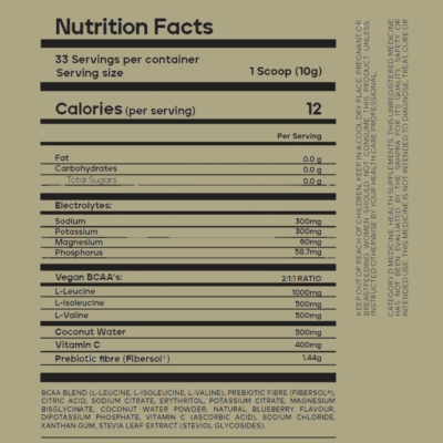 13 Nutrition Hydrating Electrolytes Blueberry – 330g