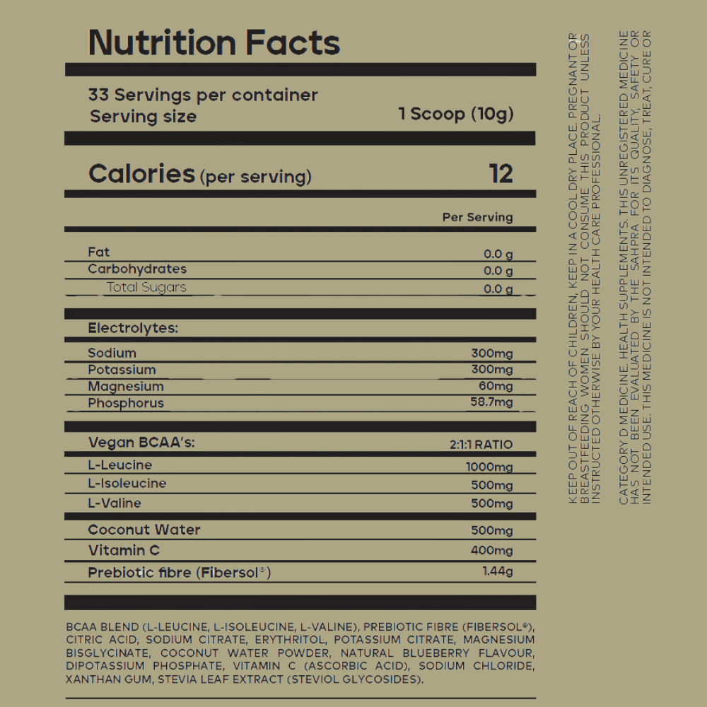 13 Nutrition Hydrating Electrolytes Peach - 330g - Image 2