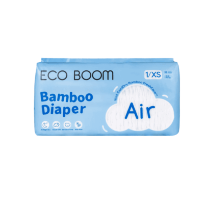 Eco Boom Bamboo Diapers Air 1 XS -4.5Kg 38pcs