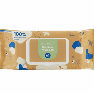 Eco Boom Bamboo Wipes 60's