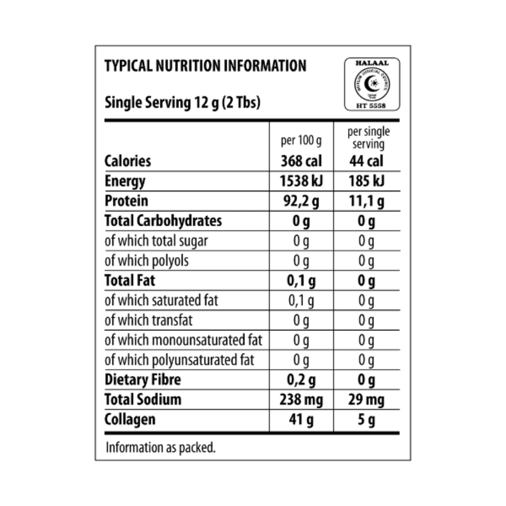 The Harvest Table Chicken Bone Broth 200g Pouch - Image 2
