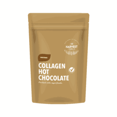The Harvest Table Collagen Hot Chocolate Sweetened 200g Pouch
