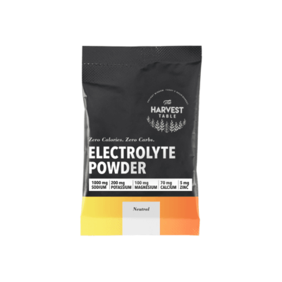 The Harvest Table Electrolyte Powder Neutral 4,4g Sachet