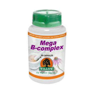 Willow Mega B-Complex 50mg 60 Capsules
