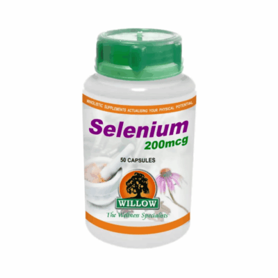 Willow Selenium 200mcg 50 Capsules