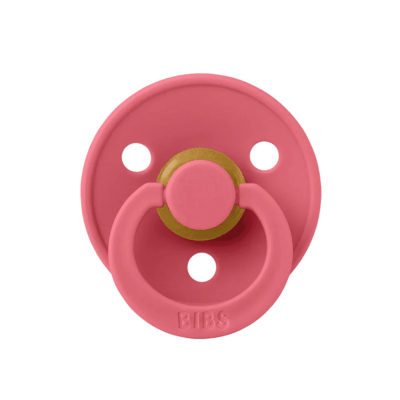 Bibs Pacifier Size 1 Coral