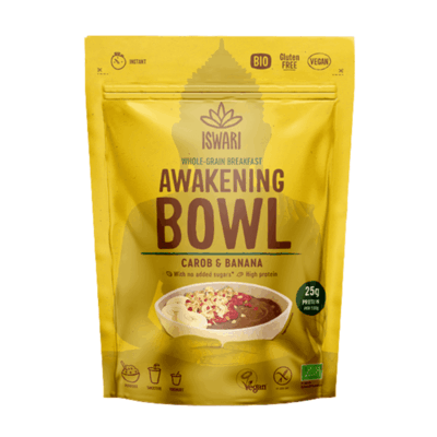 Iswari Awakening Bowl 360g Carob & Banana