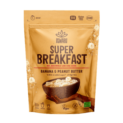 Iswari Super Breakfast Banana & Peanut Butter 360g