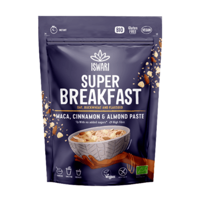 Iswari Super Breakfast Maca, Cinnamon & Almond Paste 360g