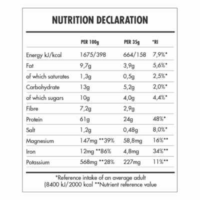 Iswari Super Vegan Protein Muscle Growth Peanut & Maca 400g