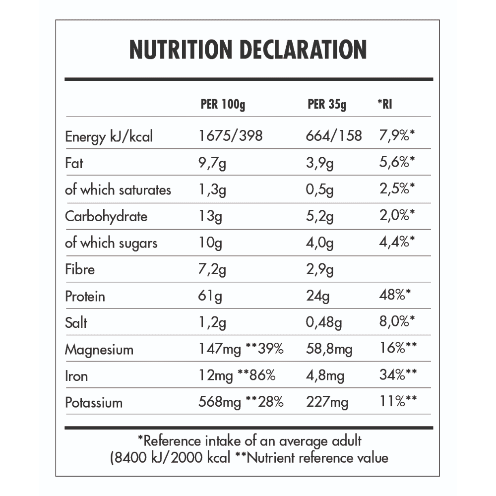 Iswari Super Vegan Protein Muscle Growth Peanut & Maca 400g - Image 2