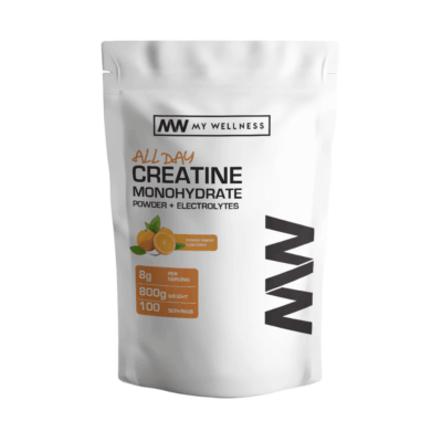 My Wellness All Day Creatine Monohydrate + Electrolytes Orange Smash 800g