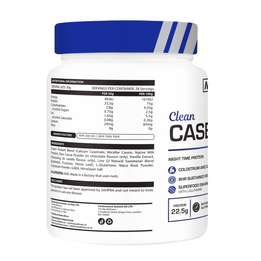 My Wellness Clean Casein Creamy Vanilla 840g - Image 2