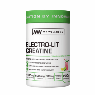 My Wellness Electro-Lit Creatine Strawberry Lemonade Flavour 200g