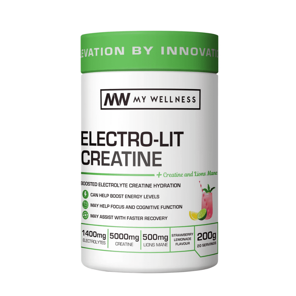 My Wellness Electro-Lit Creatine Strawberry Lemonade Flavour 200g