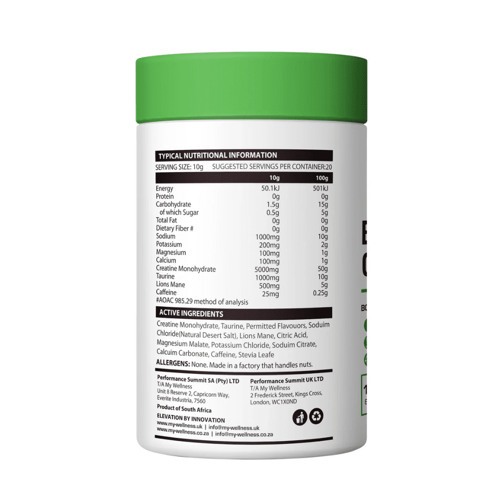 My Wellness Electro-Lit Creatine Strawberry Lemonade Flavour 200g - Image 2