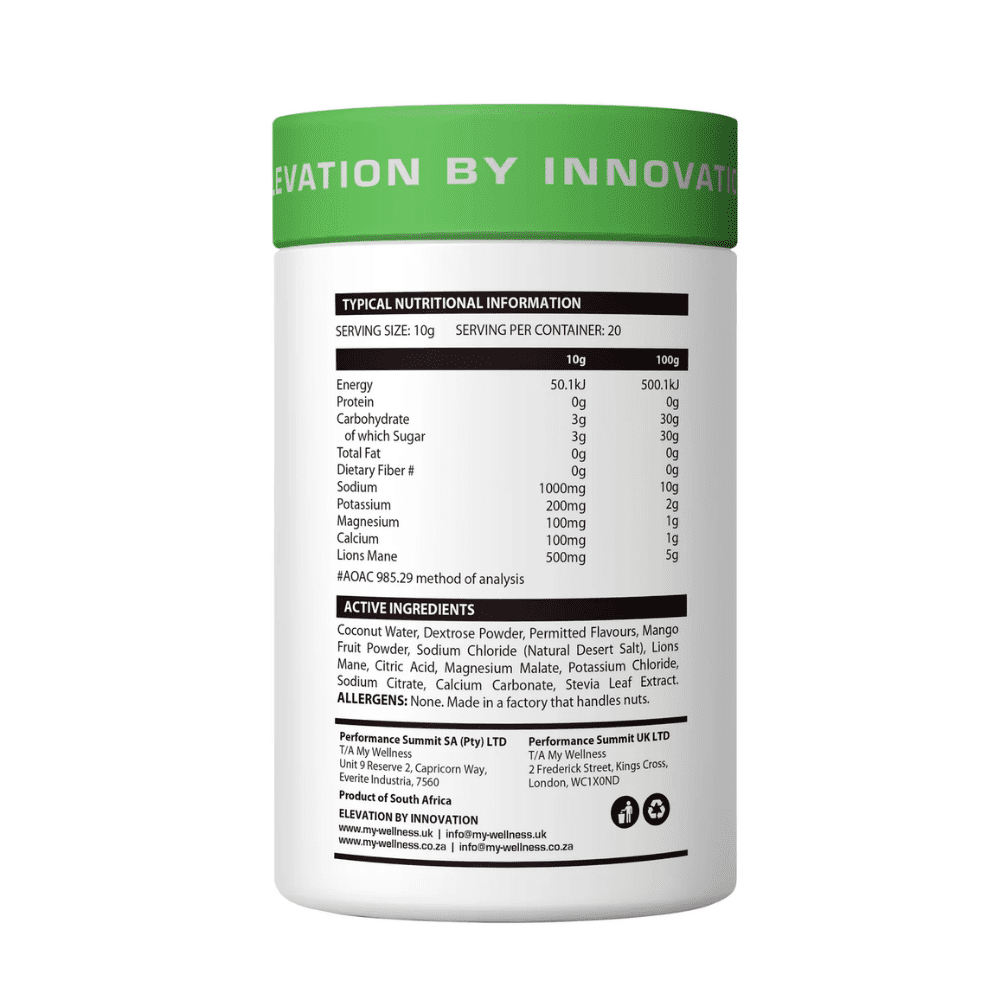 My Wellness Electro-Lit Hydration Tropical Flavour 200g - Image 2