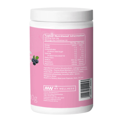 My Wellness Her Creatine Glow Up – Unflavoured 300g