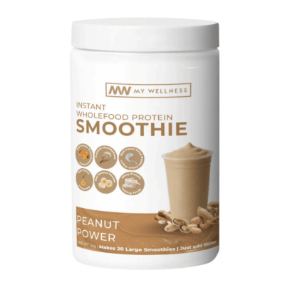 My Wellness Instant Wholefood Protein Smoothie Peanut Power 1kg