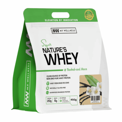 My Wellness Natures Whey Vanilla Bean 450g