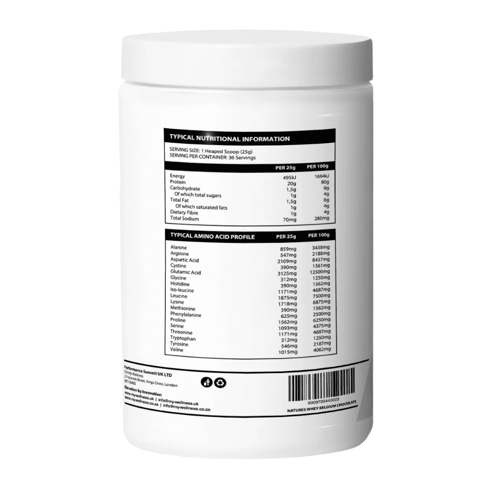 My Wellness Natures Whey Vanilla Bean 900g - Image 2