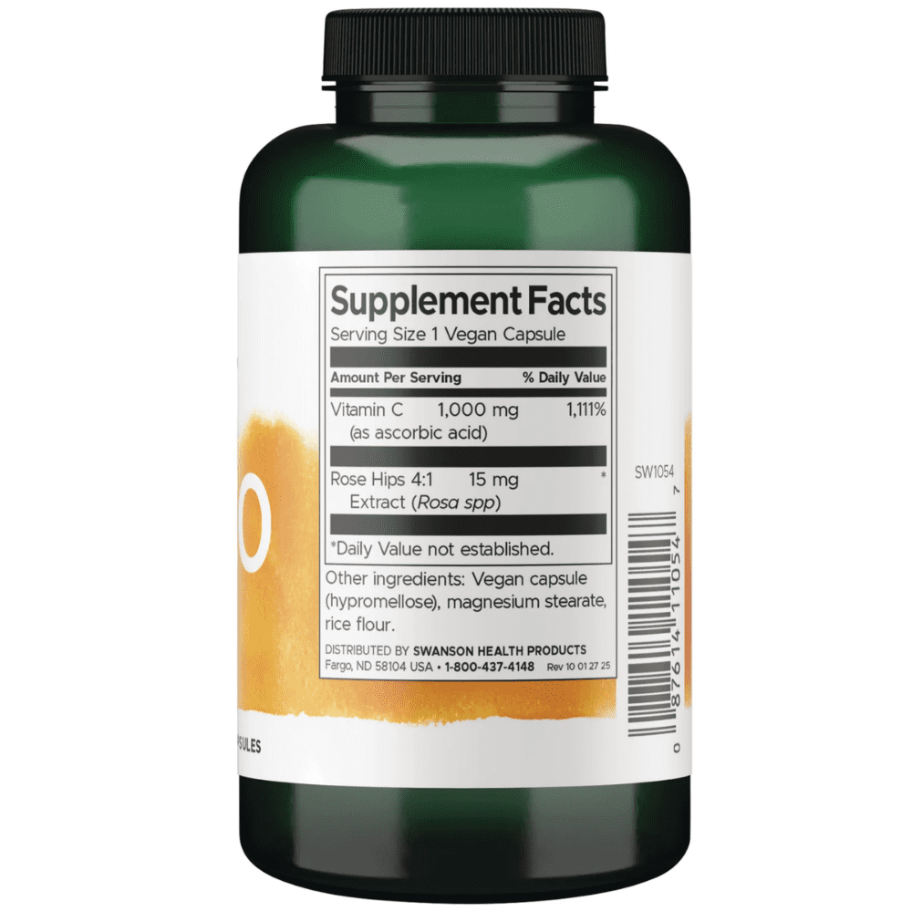 Swanson C 1000 90 Capsules - Image 2