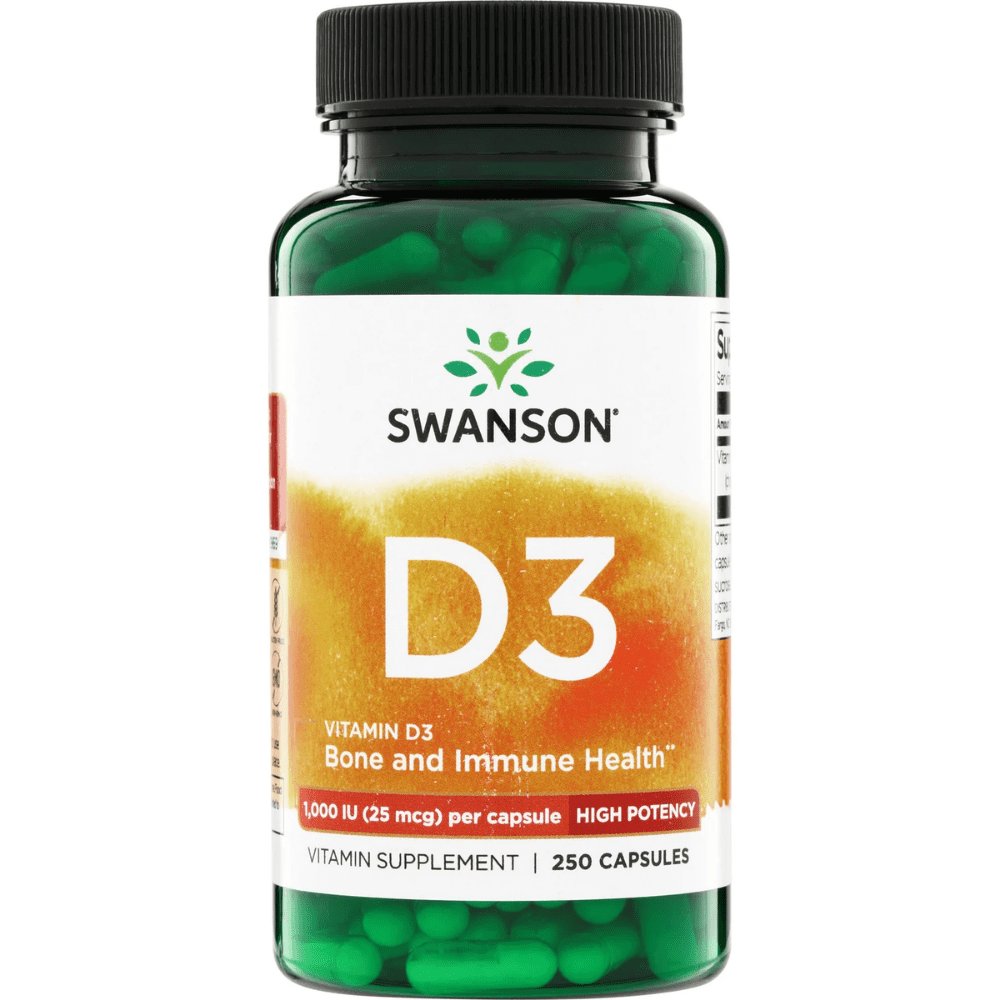 Swanson D3 1000 - Capsules 250