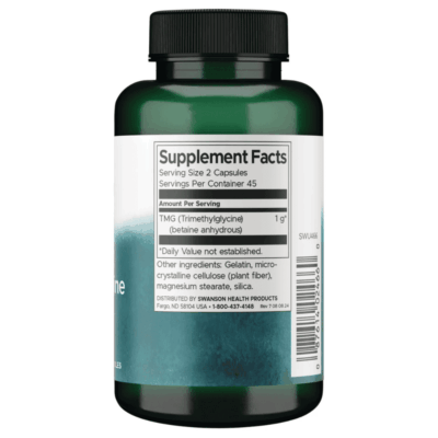 Swanson Trimethylglycine TMG Capsules 90
