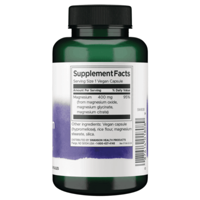 Swanson Triple Magnesium Complex – 100 Capsules