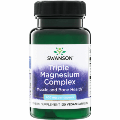 Swanson Triple Magnesium Complex - 30 Capsules