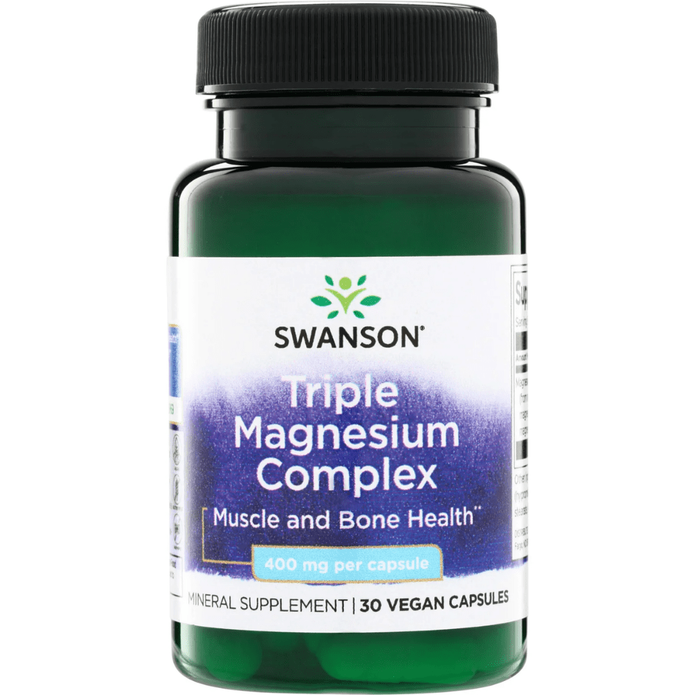 Swanson Triple Magnesium Complex - 30 Capsules