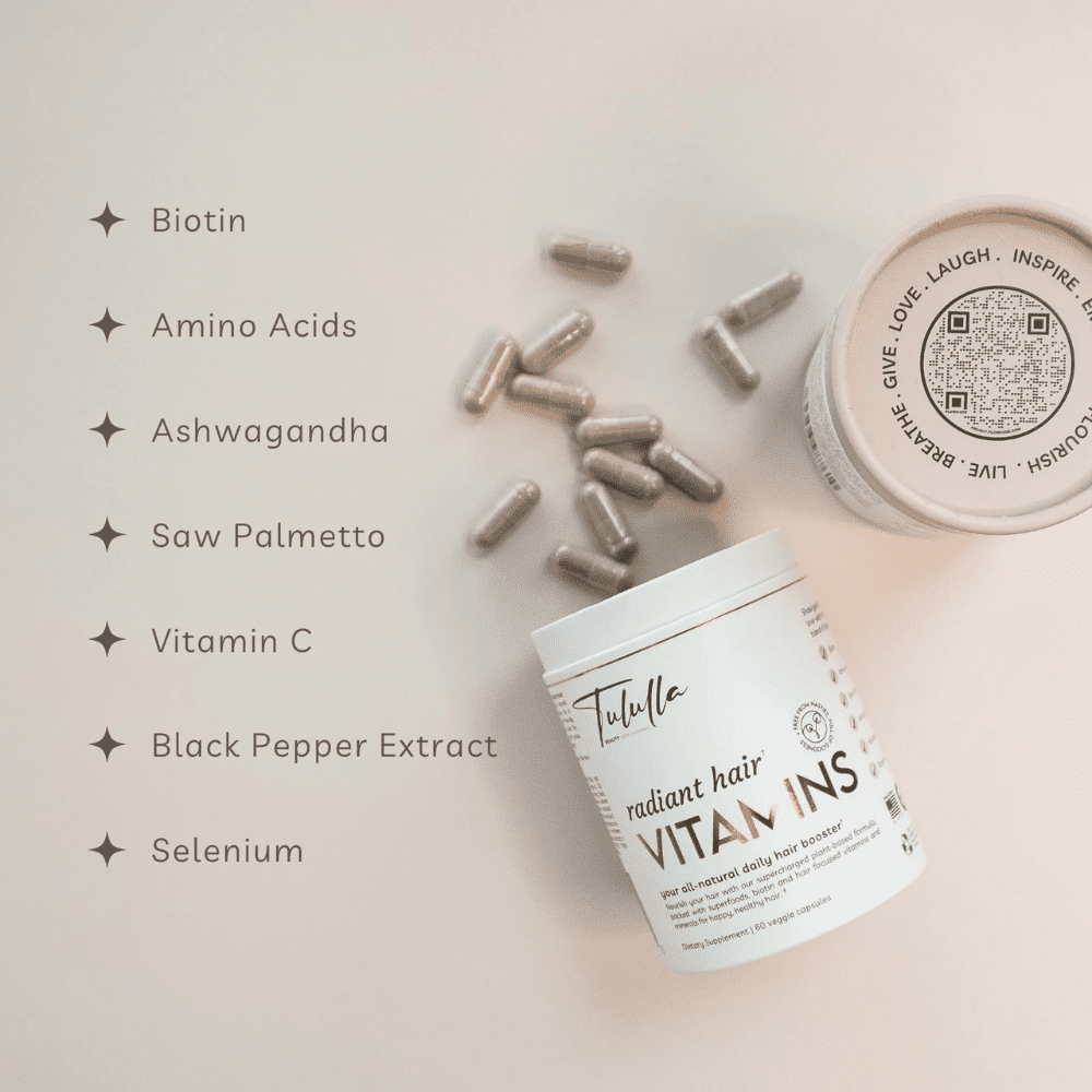 Tululla Radiant Hair Vitamin Capsules 60 Capsules - Image 2