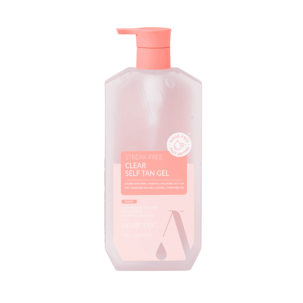 Azure Streak-Free Clear Self Tan Gel - Dark 500ml