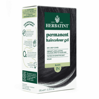 Herbatint Permanent Hair Colour Gel 1N Black 170ml