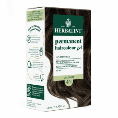 Herbatint Permanent Hair Colour Gel 4N Chestnut 170ml